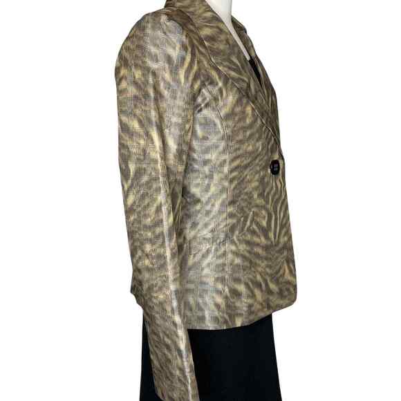 Classiques Entier Atelier Size S Oversized Jacket Blazer Shimmery Cocktail - Picture 3 of 15